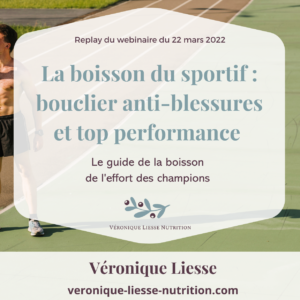 La boisson du sportif bouclier anti-blessures et top performance